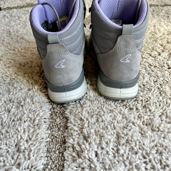 Lowa Women's Gray Hiking Boots Size 9 1/2 - Picture 2 of 7